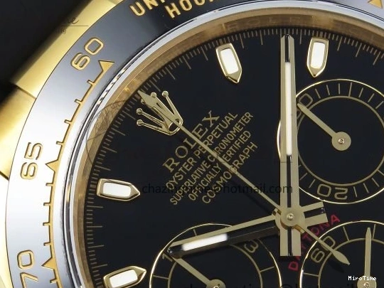 MiroTime 0207 Daytona 116518 QF 1:1 Best Edition Black Dial on Oysterflex Strap SH4130 V3 (Gain Weight) TravelReady 1684